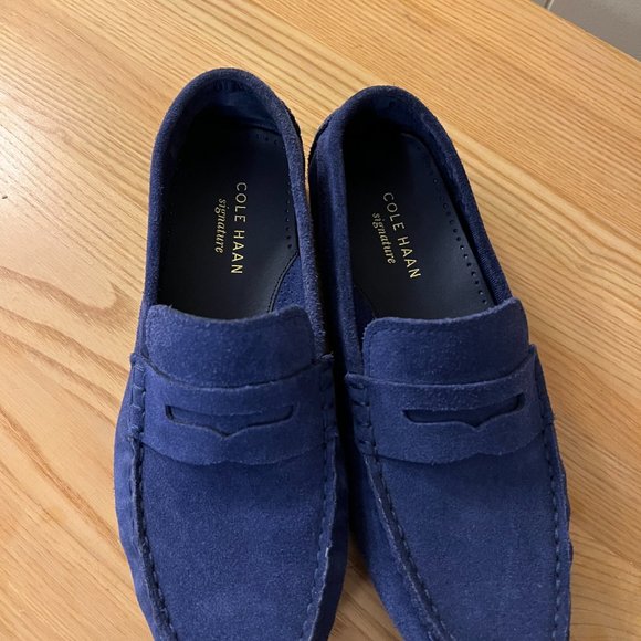 Cole Haan Suede Loafers/drivers Mens 8.5 - Picture 3 of 7